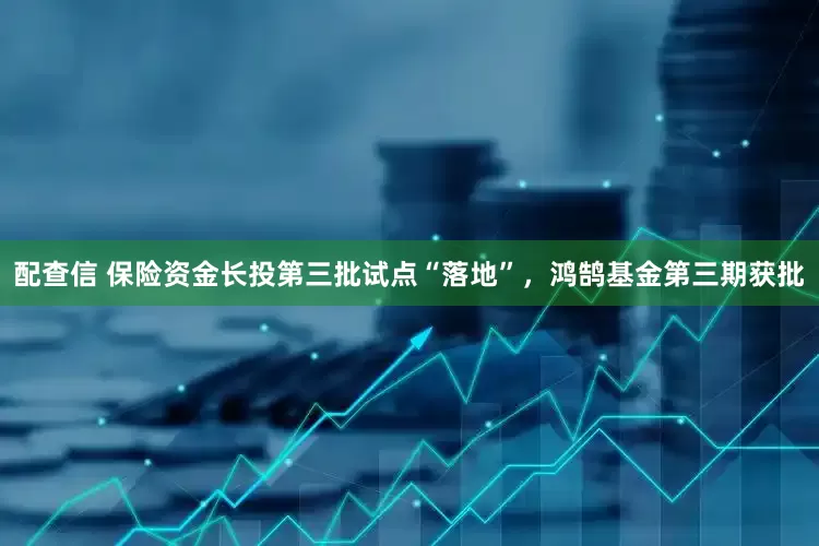 配查信 保险资金长投第三批试点“落地”，鸿鹄基金第三期获批